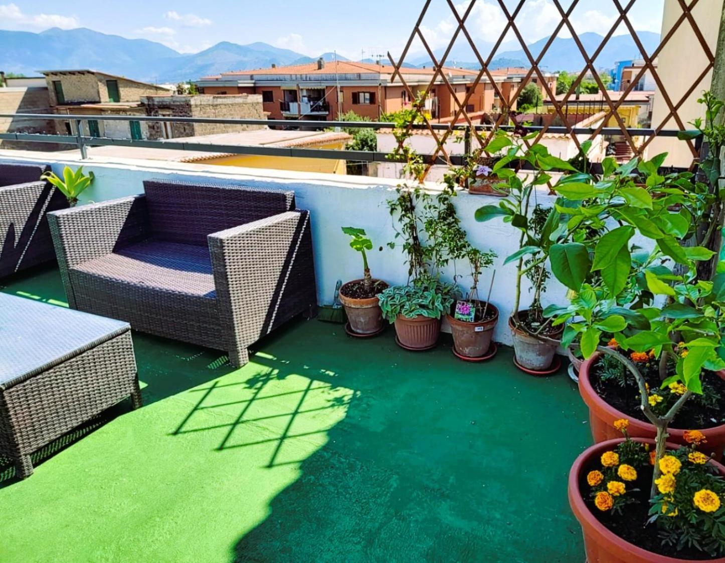 Palazzo Di Donna Panoramic Terraces And Private Parking Strategic To Amalfi Coast, Pompei, Napoli Villa Sant'Egidio del Monte Albino Exterior photo